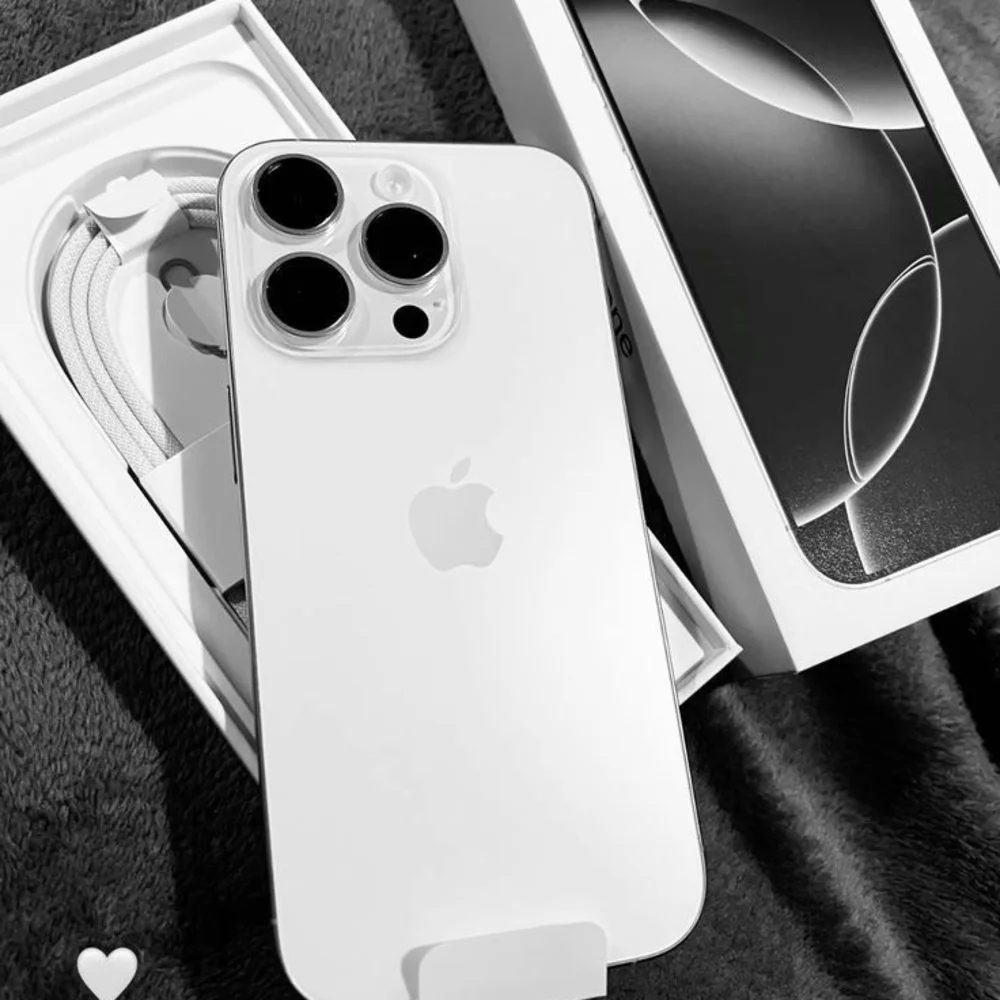 Apple iPhone with Silver Finish.+14705754465